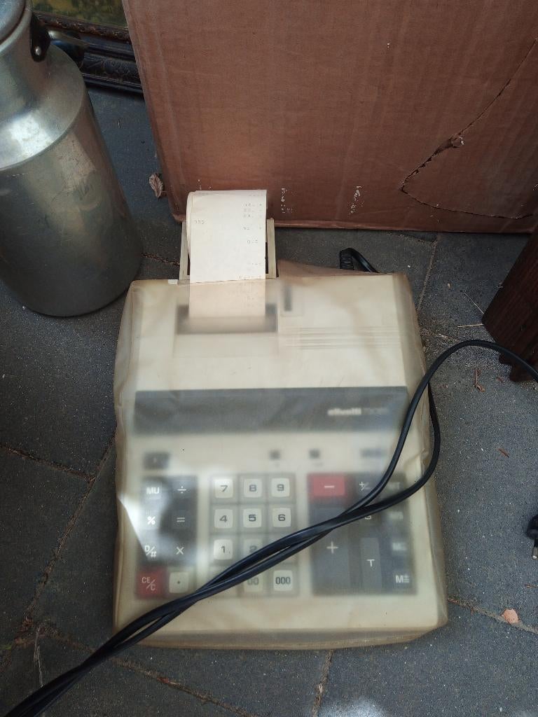 Elektrische rekenmachine, Elektronische apparatuur, Ophalen of Verzenden, Gebruikt
