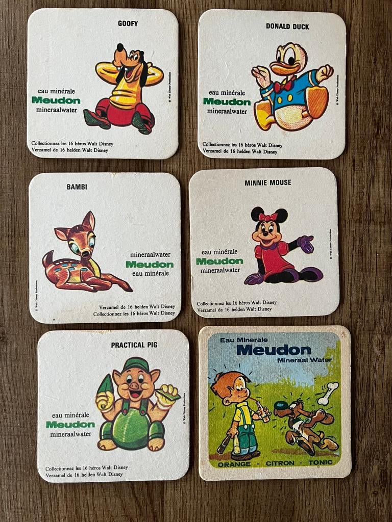 Bierviltjes - MEUDON DISNEY/BOLLIE EN BILLIE 2, Enlèvement ou Envoi, Utilisé, Sous-bock, Autres marques