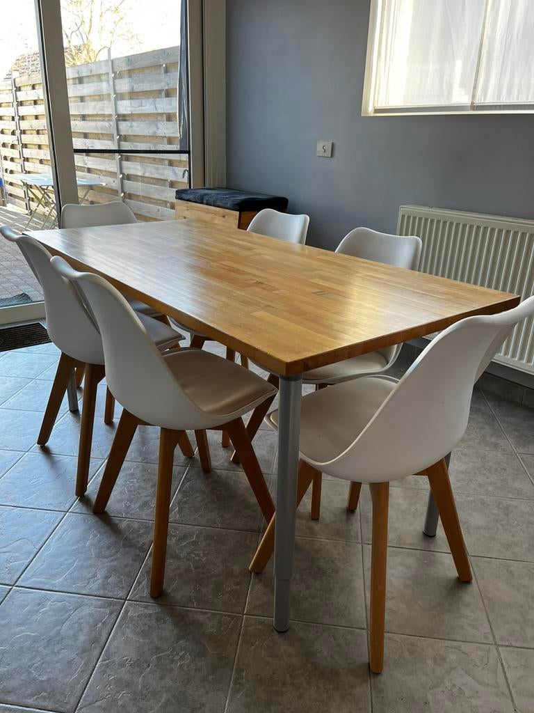 Keukentafel met stoelen, Enlèvement, Utilisé