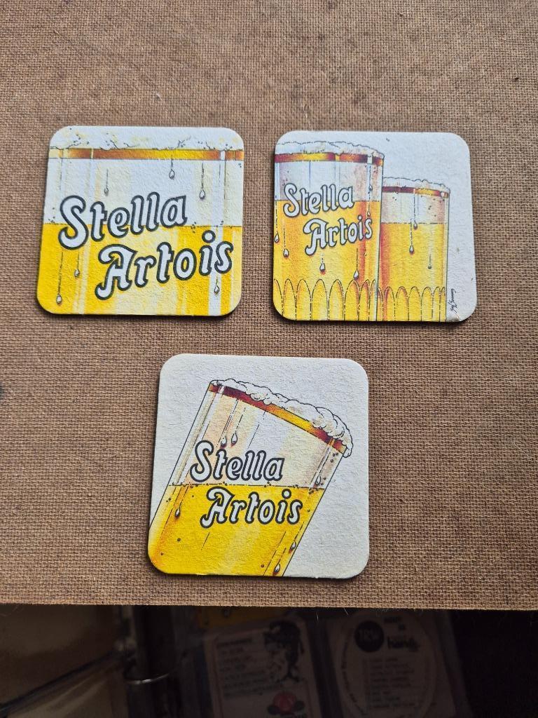 Sous bock Stella Artois (modèle 209), Collections, Enlèvement ou Envoi, Utilisé, Sous-bock, Stella Artois