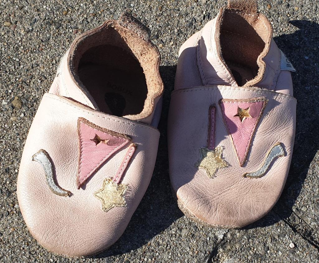 Bobux babyschoentjes, Kinderen en Baby's, Slofjes, Gebruikt, Meisje, Bobux