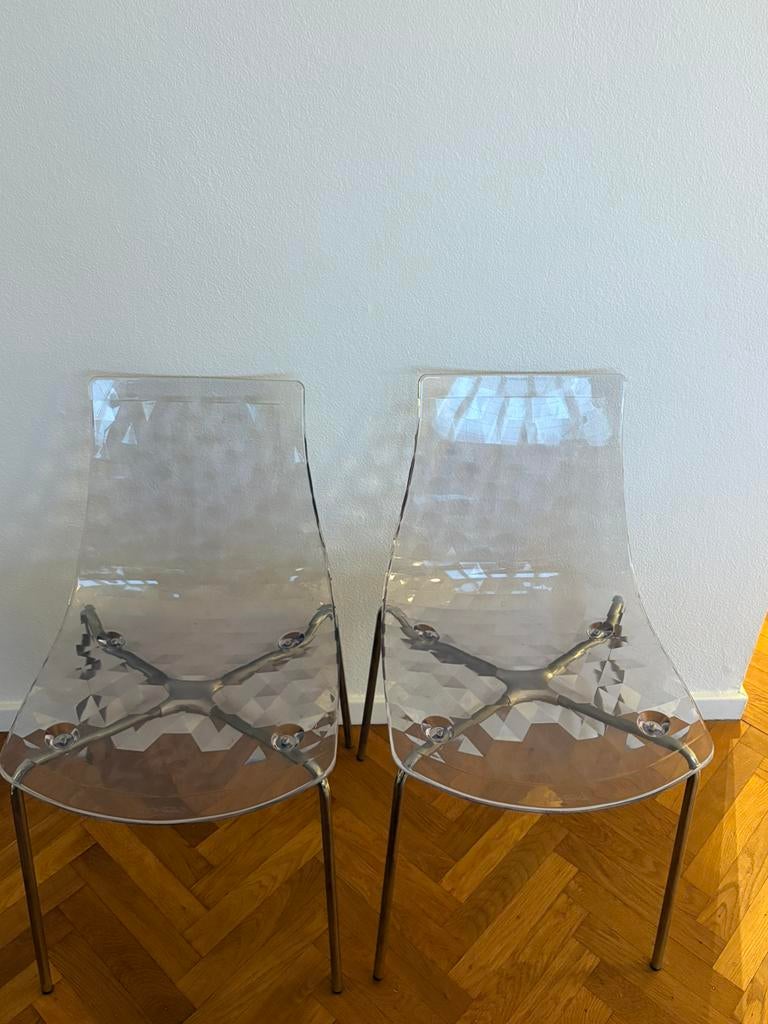 Chaises Ice de Calligaris, Enlèvement ou Envoi, Comme neuf