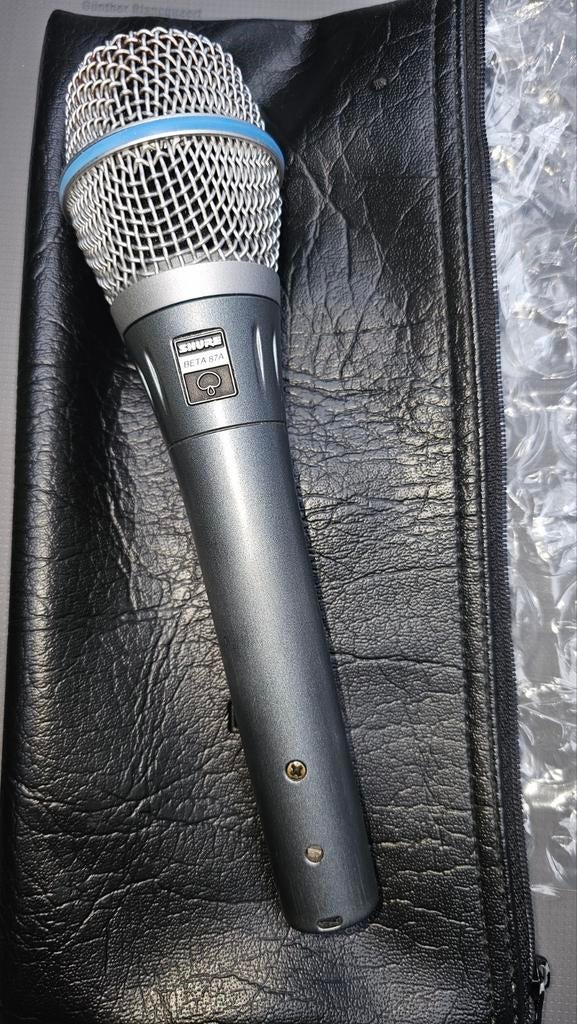 Shure Beta 87A met tas, Ophalen of Verzenden
