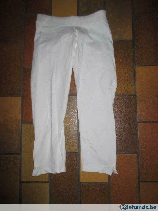 witte legging maat 140 C&A, Ophalen of Verzenden, Gebruikt, Broek