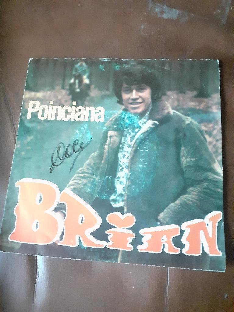 45T Brian : Poinciana / Do dum dum (Belpop), Ophalen of Verzenden