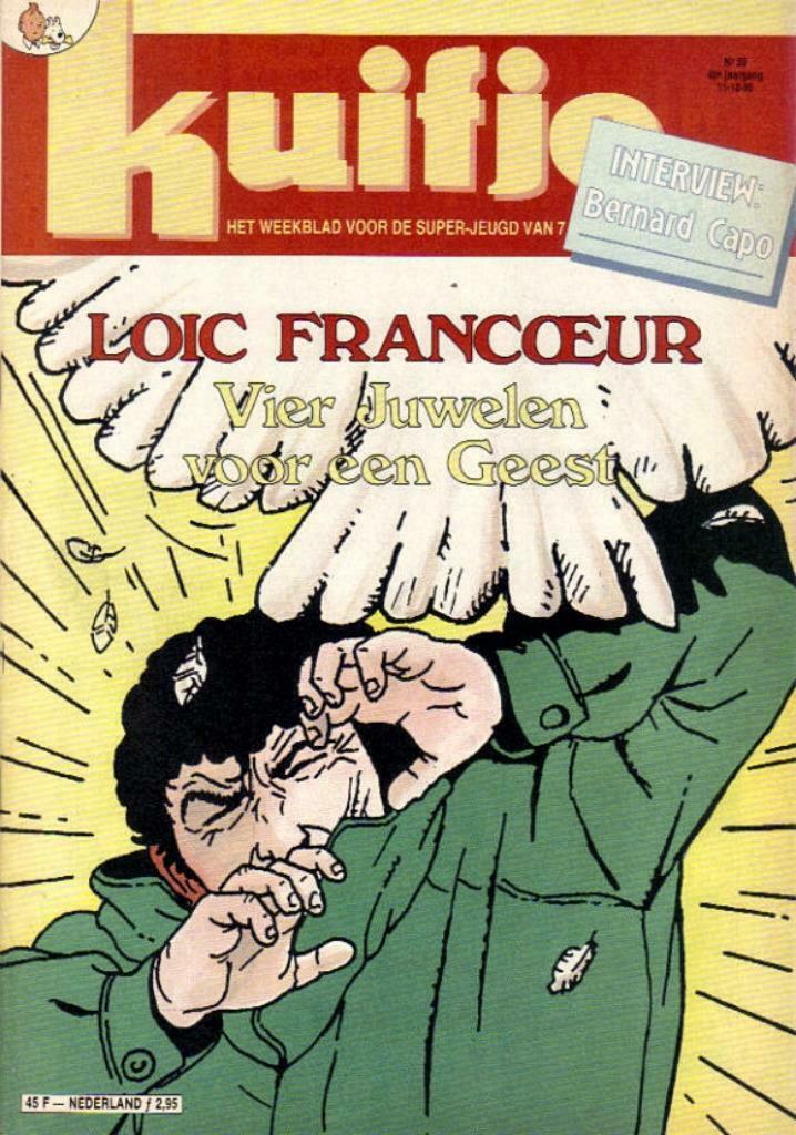 Weekblad Kuifje van 11-12-1990, 45ste Jaargang, Nummer 50, Gelezen, Europa, Ophalen of Verzenden, Meerdere comics