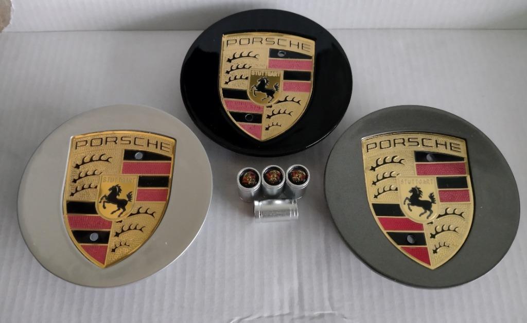 Cache moyeu/ centre de roue Porsche, Autos : Divers, Enjoliveurs, Enlèvement ou Envoi, Neuf