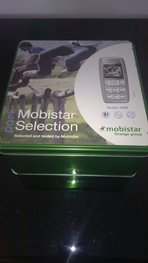 Blikken doos Nokia Mobistar, Télécoms, Téléphonie mobile | Accessoires & Pièces, Enlèvement ou Envoi, Comme neuf, Autres types