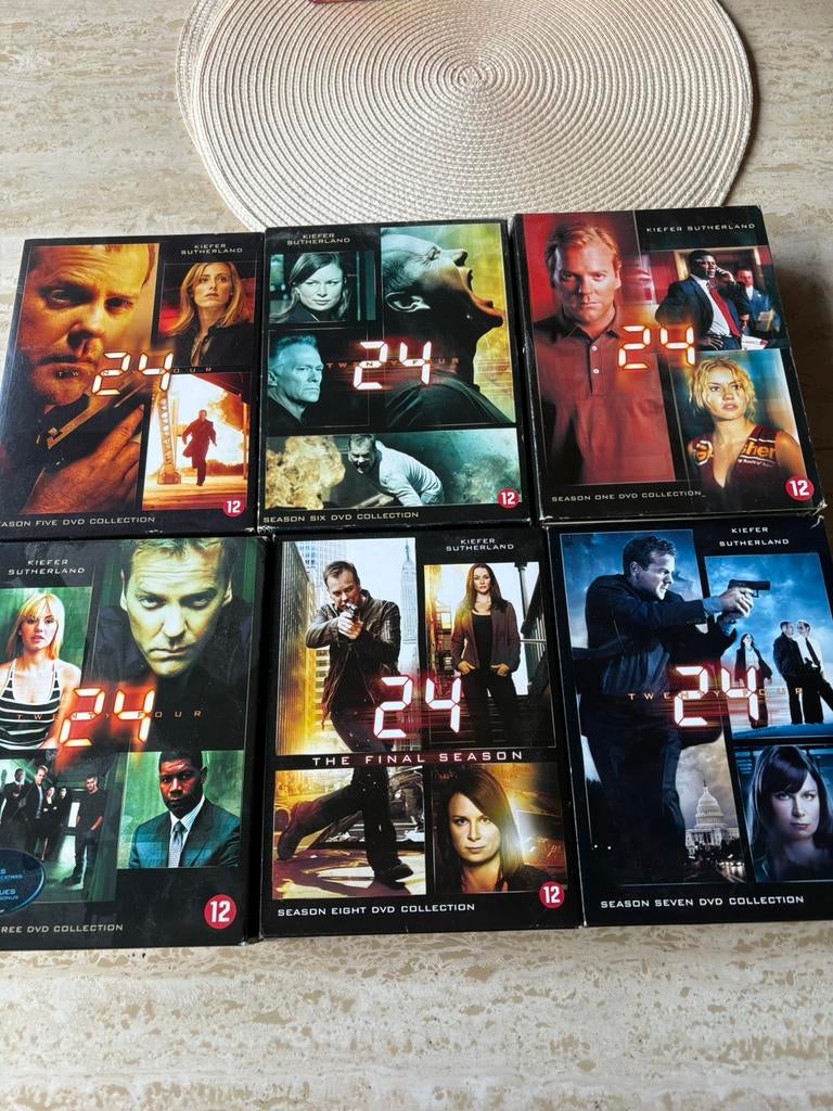 7 coffrets DVD 24, Enlèvement ou Envoi, Utilisé, Action et Aventure