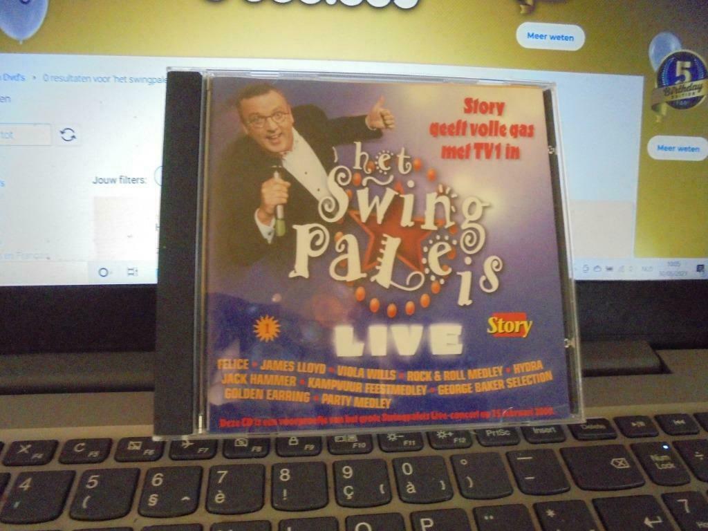 het swingpaleis live, Cd's en Dvd's, Ophalen of Verzenden