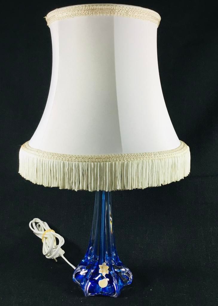 Vintage antieke tafellamp Venetiaans kristal, Antiek en Kunst, Ophalen of Verzenden