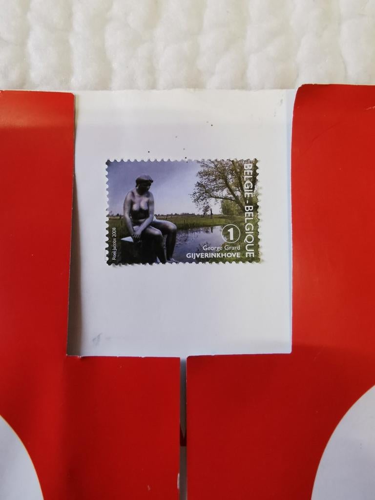 Postzegel Gijverinkhove, Ophalen of Verzenden