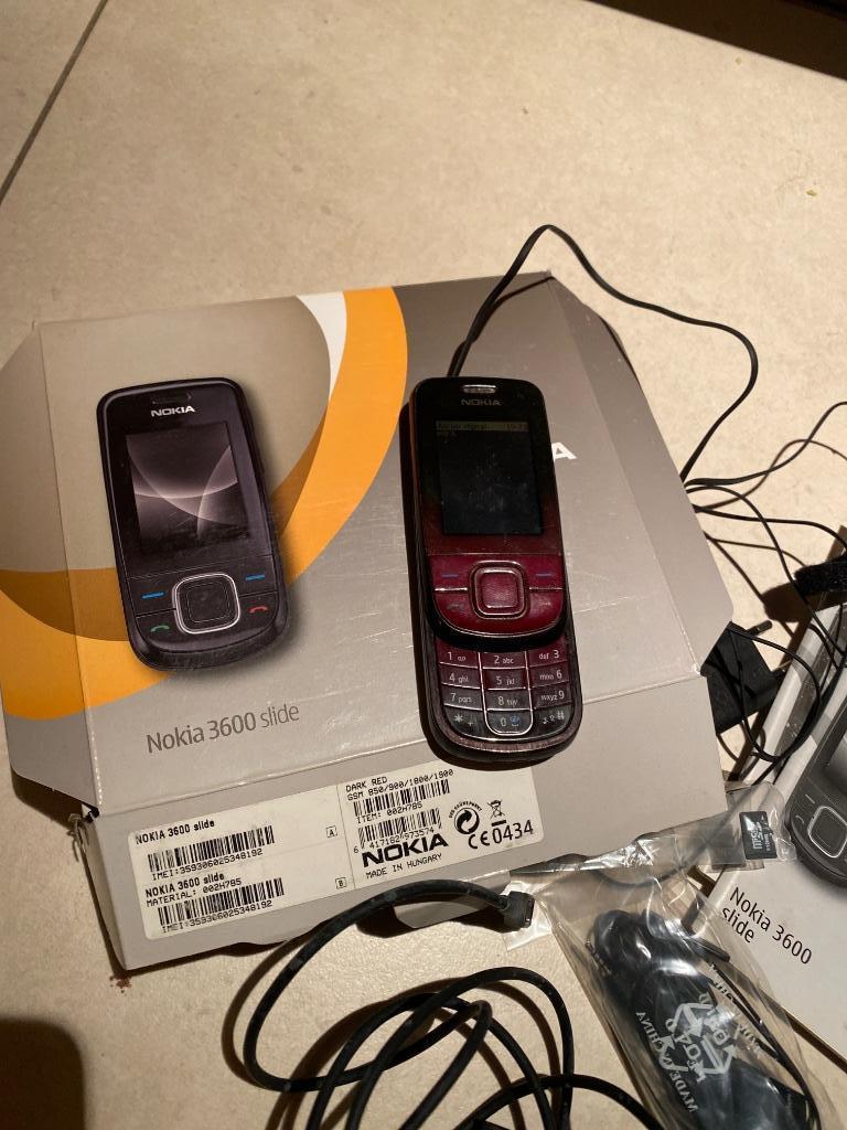 Gsm Nokia 3600 slide, Enlèvement, Utilisé, Rose, Modèle coulissant