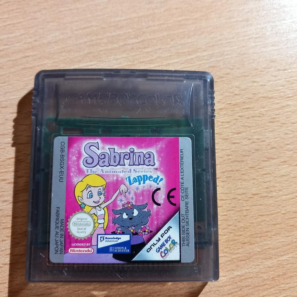Sabrina Nintendo gameboy color, Ophalen of Verzenden, Zo goed als nieuw