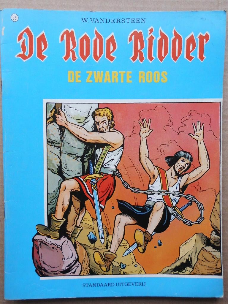De Rode Ridder - De zwarte roos, Enlèvement ou Envoi, Une BD, Studio  Vandersteen, Utilisé