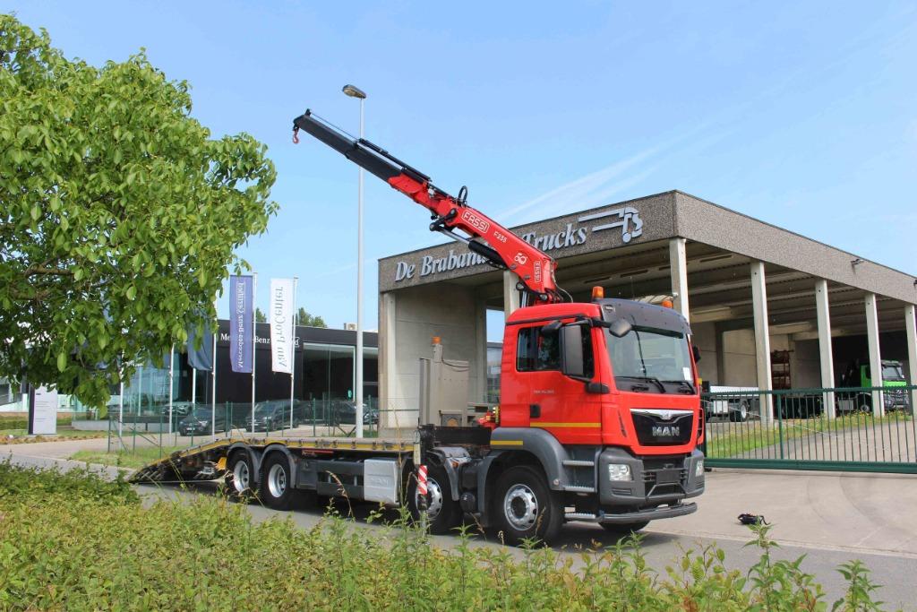 MAN TGS 35.360 8x2 - 2016 - EURO 6 - 307.200 km - FASSI F235, Automaat, Euro 6, MAN, Bedrijf