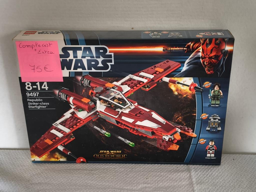 Lego Star Wars 9497 Republic Striker-class Starfighter, Enfants & Bébés, Jouets | Duplo & Lego, Utilisé, Lego, Enlèvement ou Envoi