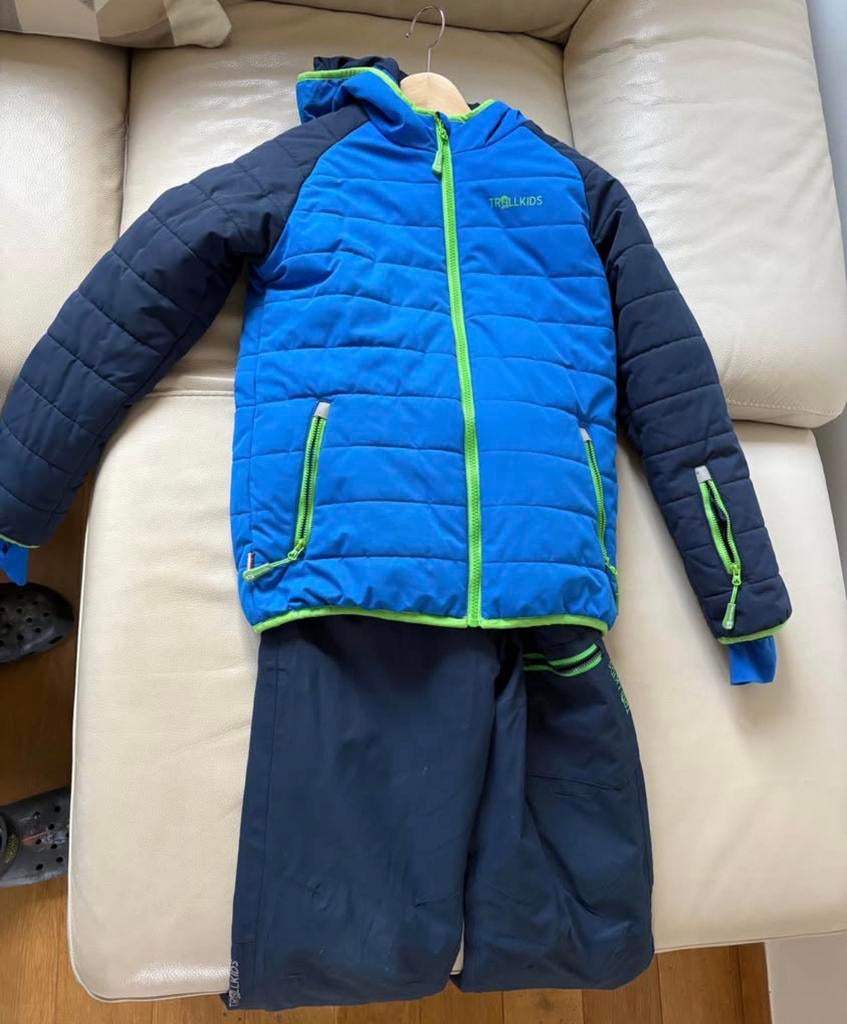 Equipement ski enfant T152 + casque et masque, Ophalen, Zo goed als nieuw, Broek