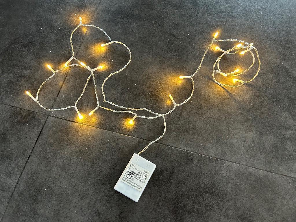 Kerstlampjes met timer, Diversen, Kerst, Ophalen of Verzenden, Zo goed als nieuw