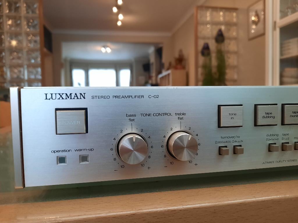 Voorversterker Luxman C-02, Enlèvement, Utilisé, Stéréo, Autres marques
