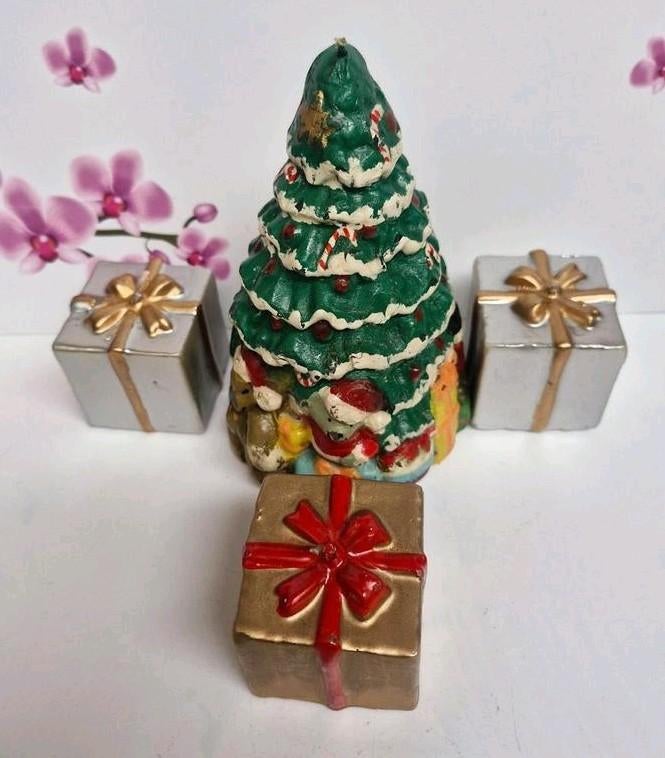 🎄 Bougie de sapin de Noël 🎁, Enlèvement ou Envoi, Comme neuf