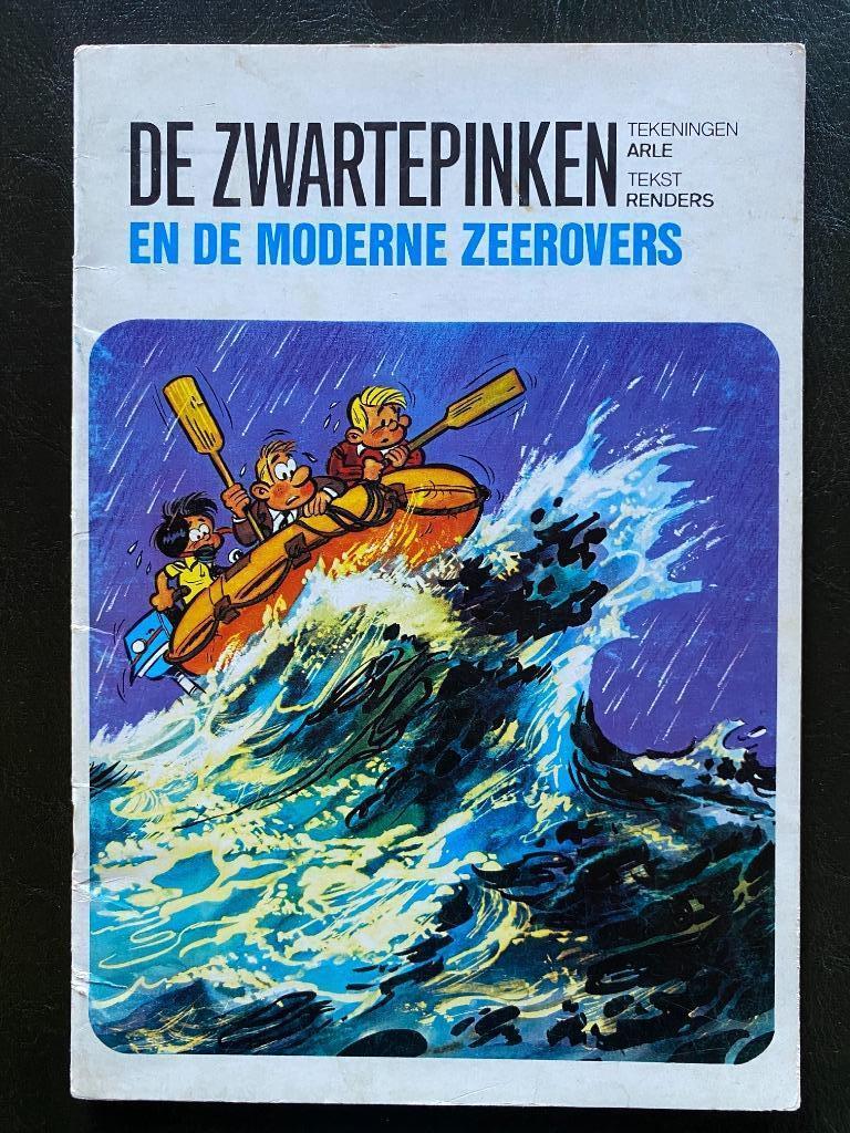 DE ZWARTEPINKEN -  De Zwartepinken en de moderne zeerovers, Gelezen, Eén stripboek, Ophalen of Verzenden, Arthur Berckmans