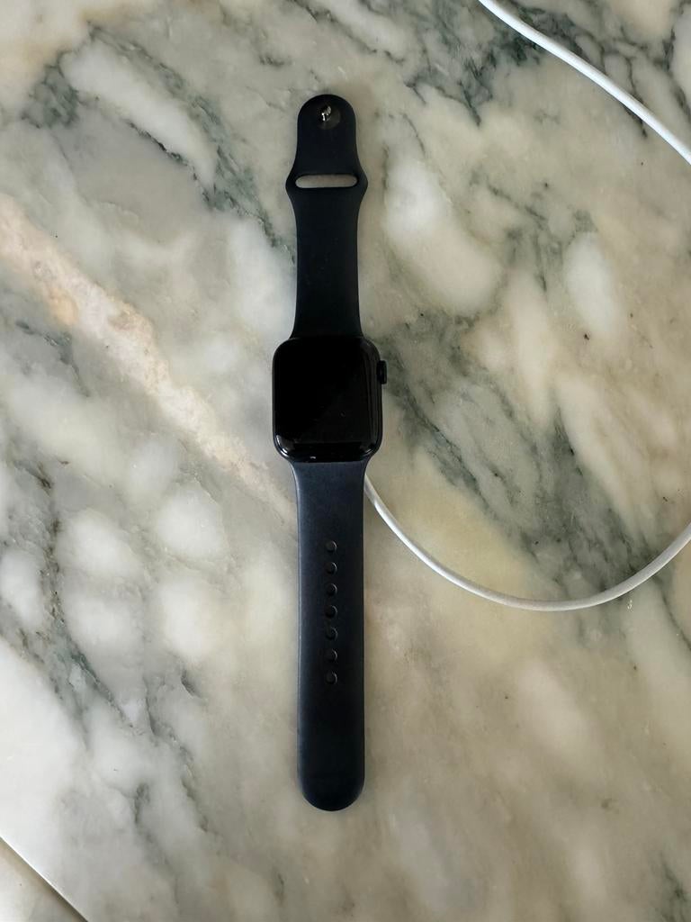 Apple Watch SE (GPS) 40 mm kast van middernacht aluminium, Ophalen of Verzenden, GPS, Zo goed als nieuw