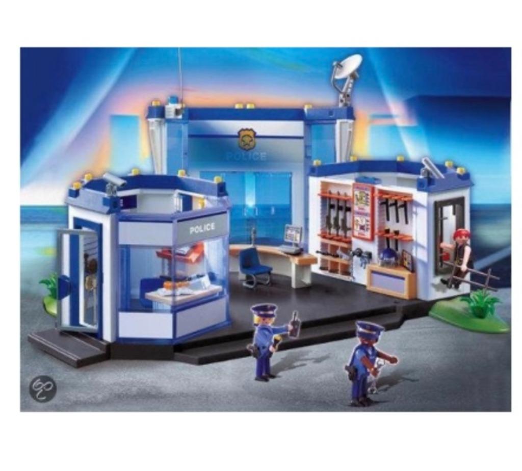 playmobil politiekazerne, Enfants & Bébés, Jouets | Playmobil, Enlèvement ou Envoi, Comme neuf, Ensemble complet