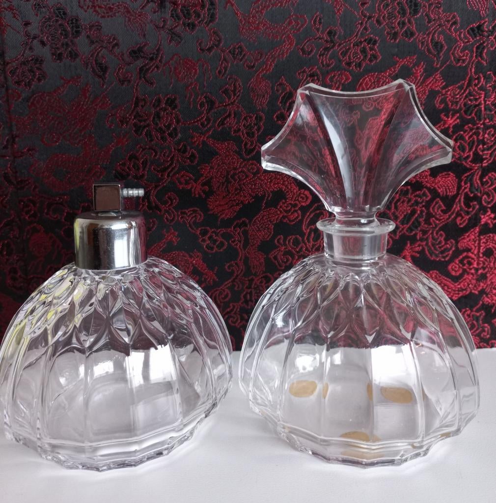 Val Saint-Lambert. Set de coiffeuse De la série Imperial (19, Enlèvement ou Envoi