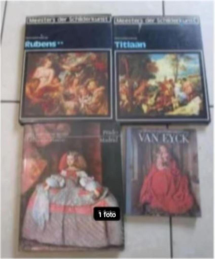 4 Prachtige Schilderkunst Boeken, Boeken, Ophalen of Verzenden, Zo goed als nieuw, Schilder- en Tekenkunst