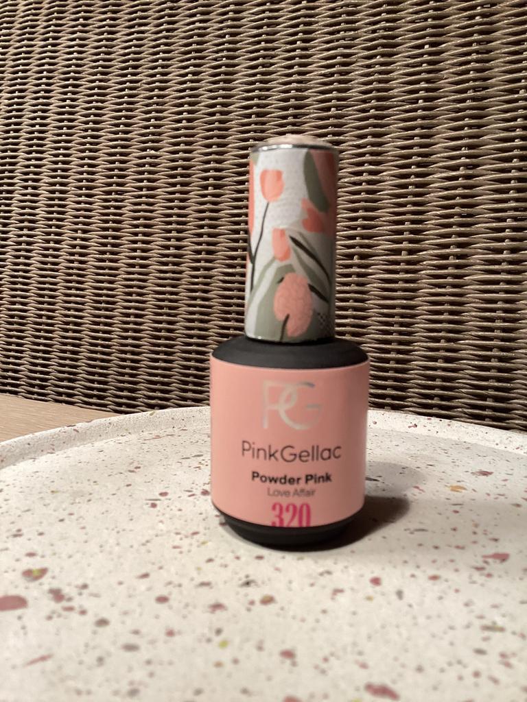 Pink gellac 320 powder pink 62g €7,5, Enlèvement ou Envoi, Comme neuf