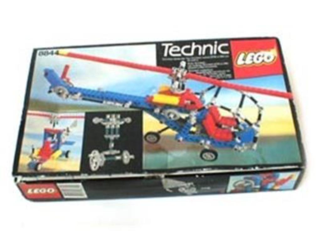 Lego Technic helicopter - 8844, Enlèvement ou Envoi, Utilisé, Ensemble complet, Lego
