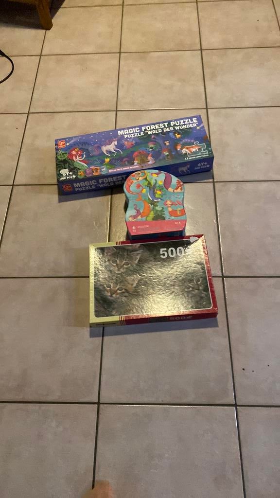 Puzzels Hape en Crocodile Creek, Ophalen, Zo goed als nieuw