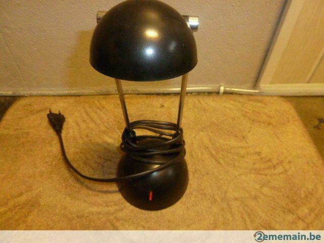 Lampe de bureau halogène moderne, Moins de 50 cm, Comme neuf, Enlèvement, Métal
