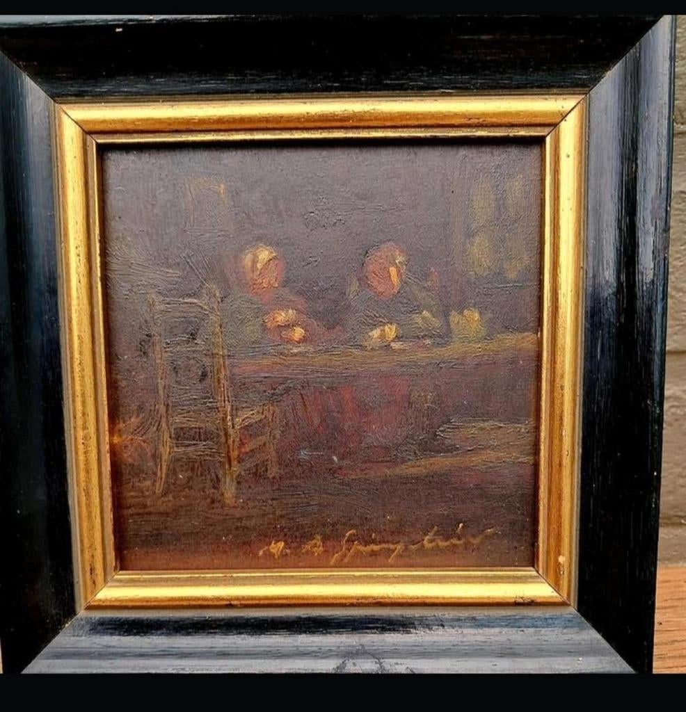 Authentiek werk van Marthe de Spiegeleer, Antiek en Kunst, Ophalen of Verzenden