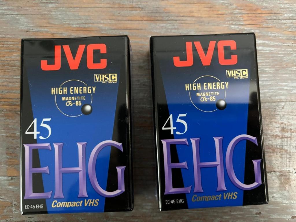 Videocassettes voor VHS-C-camcorder, JVC Premium, Ophalen