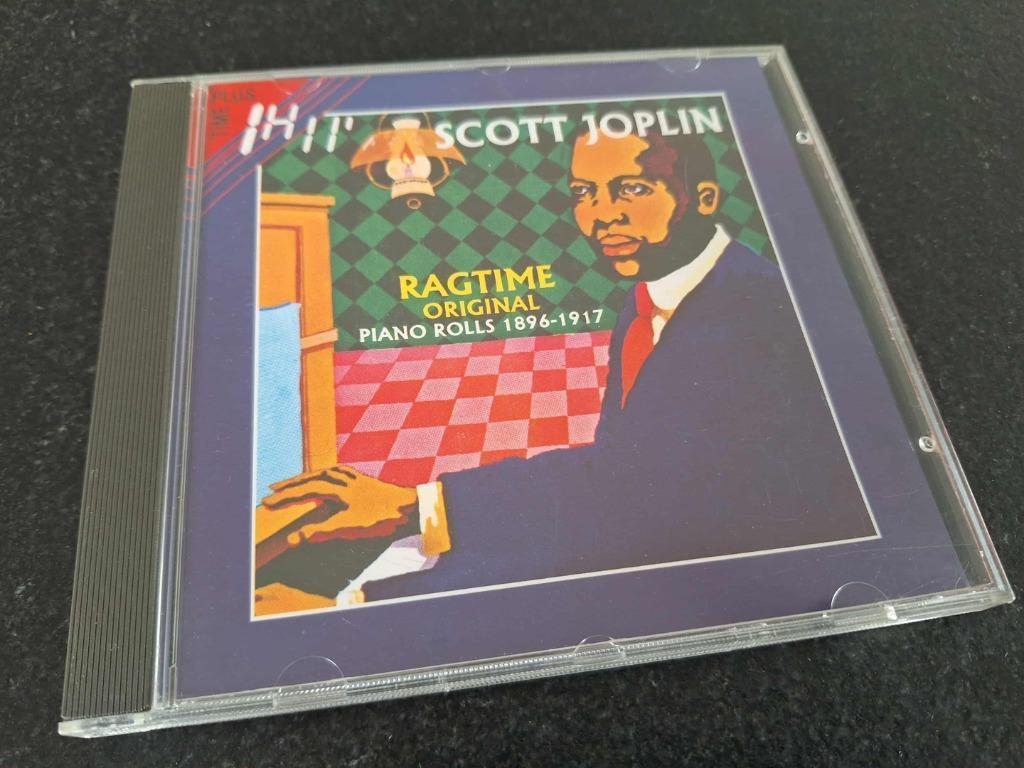 Scott Joplin - Ragtime - Original Piano Rolls 1896-1917 CD, Cd's en Dvd's, Ophalen of Verzenden, Gebruikt, Jazz