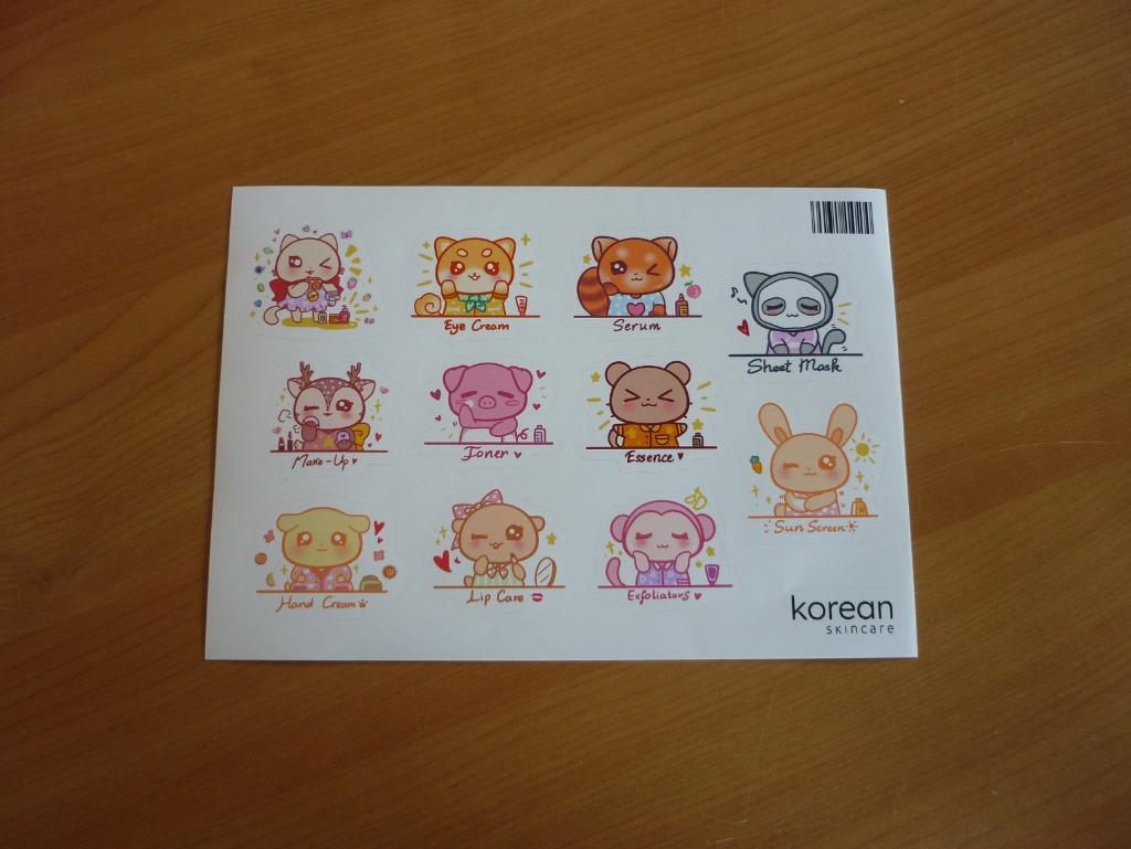 Skincare stickers gezichtsverzorging  Vel sheet 11 stickers, Handtassen en Accessoires, Uiterlijk | Gezichtsverzorging, Ophalen of Verzenden