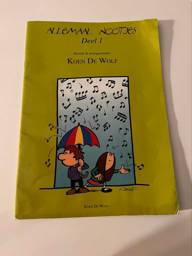 Allemaal nootjes - deel 1, Boeken, Muziek, Ophalen, Gelezen, Instrument, Koen Dewolf