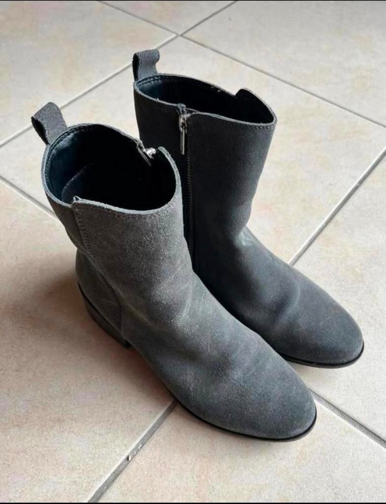 Botte en daim grise GAP 38, Enlèvement ou Envoi, Comme neuf