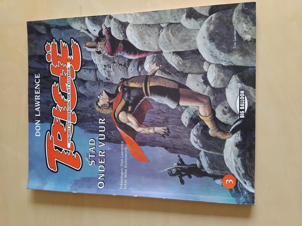 Strip Trigie nr 3 - Stad onder vuur, Ophalen of Verzenden