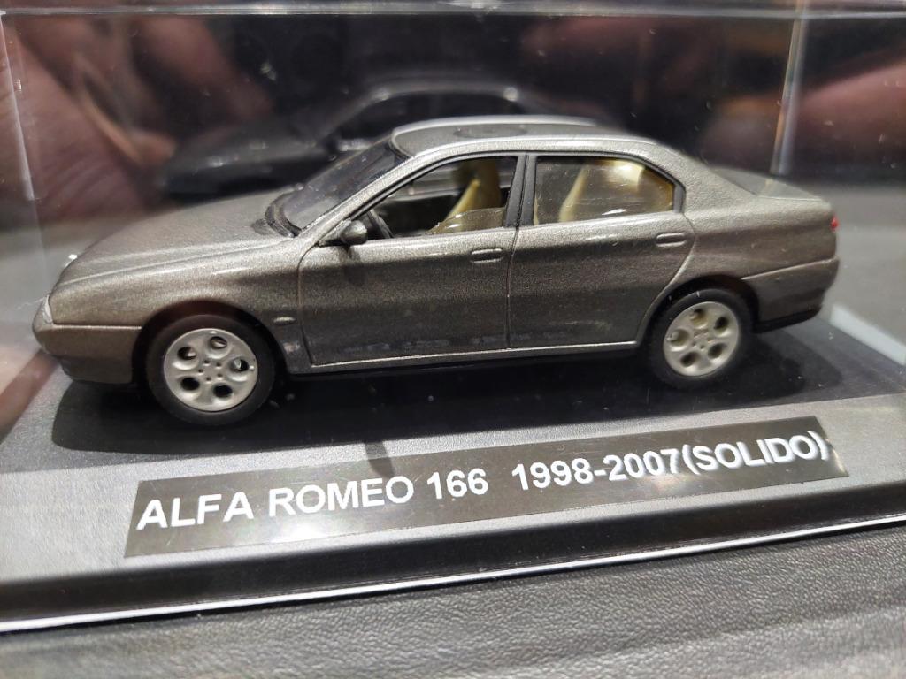 ALFA ROMEO 166-SOLIDO 1998, Ophalen of Verzenden, Zo goed als nieuw, Solido
