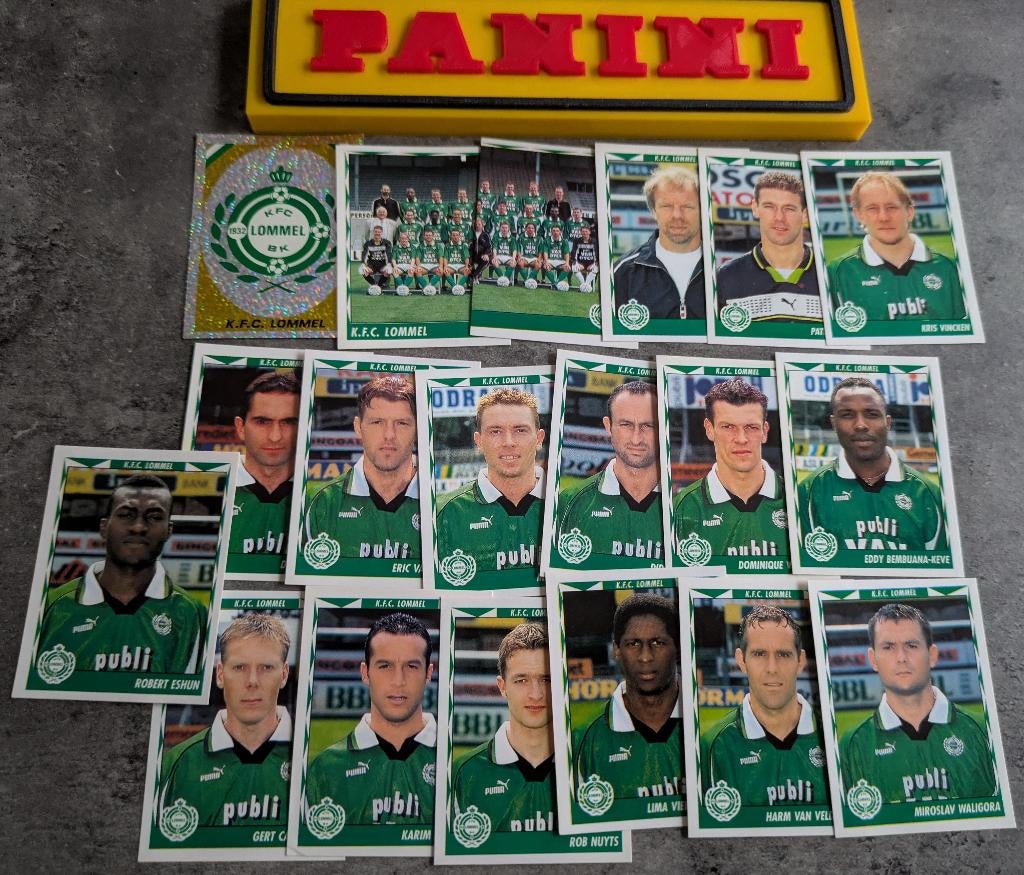 AUTOCOLLANTS PANINI FOOTBALL 99 19 1999 FC LOMMEL FOOTBALL, Enlèvement ou Envoi, Neuf
