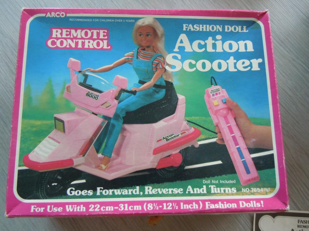 Action Scooter - Fashion Doll - remote control - ARCO, Ophalen of Verzenden