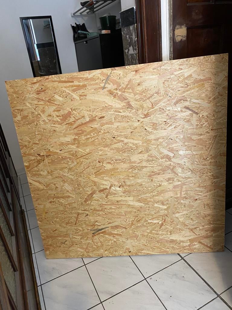 Panneau osb 125 cm x 125 cm, Enlèvement, Comme neuf