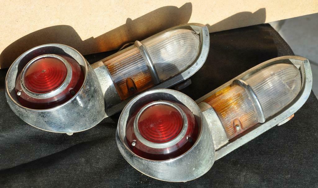Opel Kapitän P1 '58 '59 Schlüsselloch Rücklicht Achterlicht, Auto-onderdelen, Verlichting, Opel, Gebruikt, Verzenden