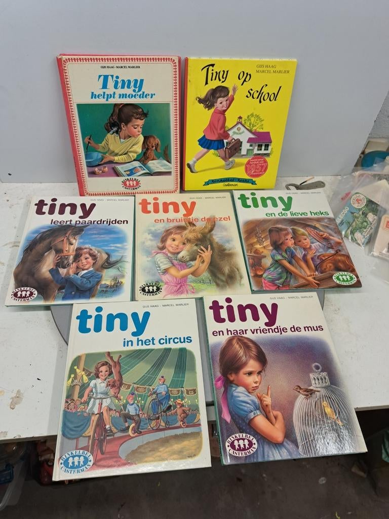 7 x Tiny boekjes in prima staat, Enlèvement ou Envoi