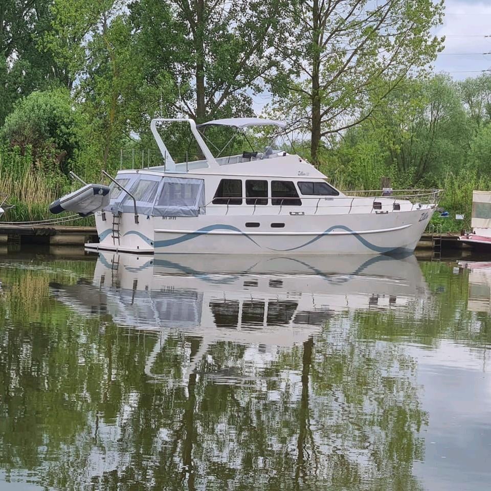 Motorboot/motorjacht staal 50ft, Watersport en Boten, Motorboten en Motorjachten, Ophalen