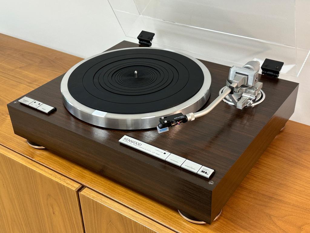 Kenwood KP-990 Direct Drive Tigerwood in nieuwstaat, Audio, Tv en Foto, Platenspelers, Ophalen, Refurbished, Platenspeler, Overige merken