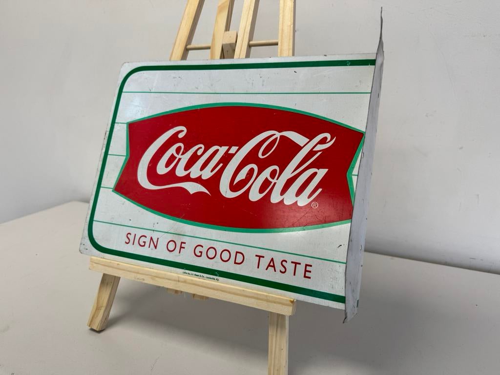 Support pour panneau d'affichage Coca Cola, Collections, Enlèvement ou Envoi, Utilisé, Panneau publicitaire
